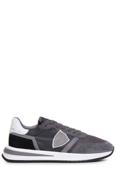 Philippe Model Paris Tropez 2.1 Lace-up Sneakers In Grey