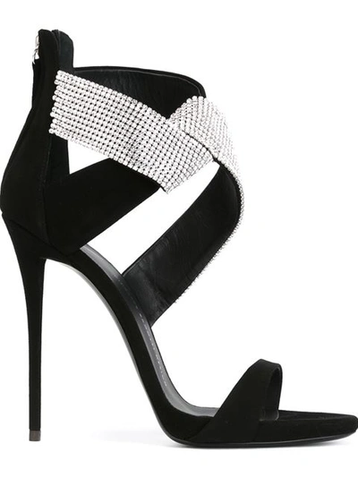 Giuseppe Zanotti 'ella' Sandals In Black