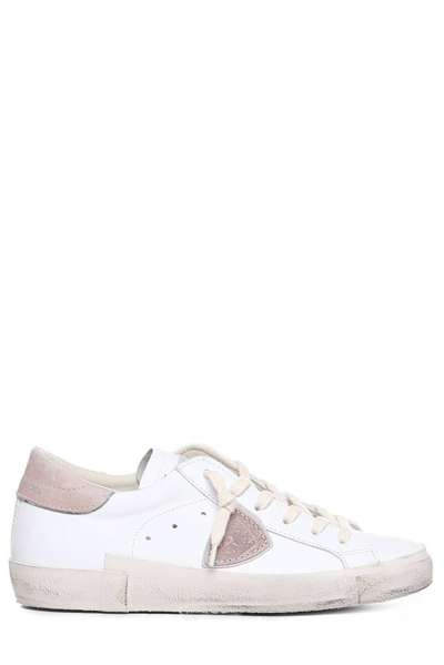 Philippe Model Paris Prsx Laced Sneakers In White