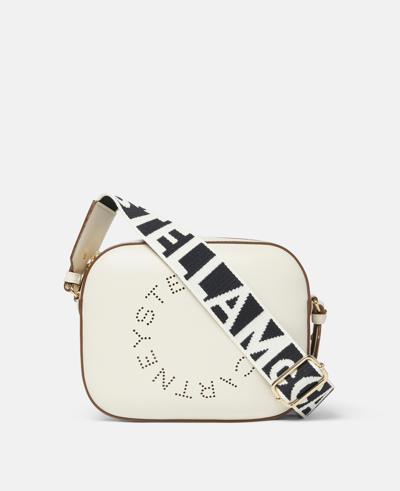 Stella Mccartney Stella Logo Mini Bag In White