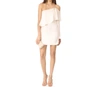 C/MEO COLLECTIVE WOMEN NOTHING EVEN MATTERS MINI DRESS IN CHALK