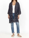 Johnny Was House Ecaterina Kimono In Graphite In Grey