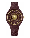Versus Fire Island Lion Gli Strap Watch In Black