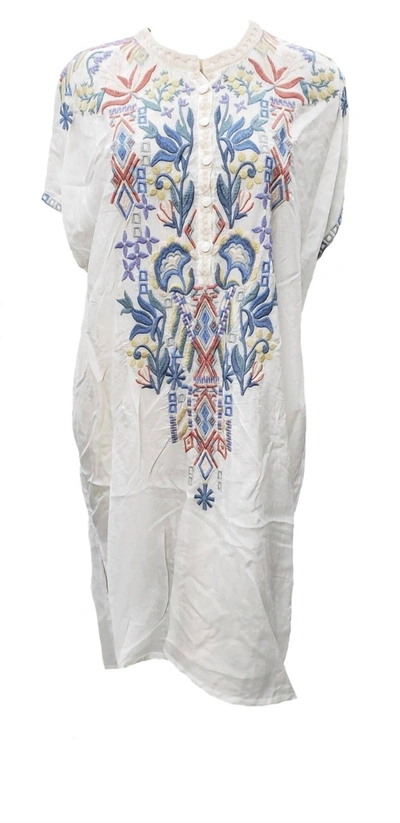 Johnny Was Women's Lania Cupra Tunic In Natural In Multi