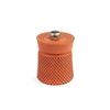 Peugeot Bali 3 Inch Cast Iron Pepper Mill In Orange