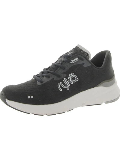 Ryka Euphoria Run Womens Fitness Lifestyle Athletic And Training Shoes In Black