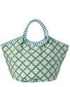 ROBERTA ROLLER RABBIT JEMINA BONDI BEACH BAG, O/S