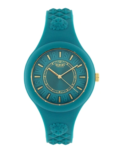 Versus By Versace Fire Island Watch In Gold