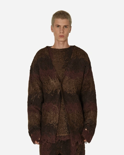 Vitelli Doomboh Core Cardigan In Brown