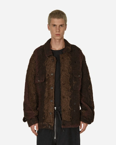 Vitelli Doomboh Trucker Jacket In Brown