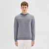 Theory Hilles Hoodie In Cashmere In Derby Heather