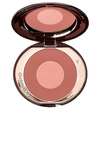 Charlotte Tilbury Cheek To Chic Swish & Pop Blusher, 8g In Pillow Talk Intense