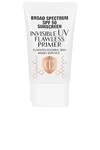 CHARLOTTE TILBURY BROAD SPECTRUM SPF 50 SUNSCREEN INVISIBLE UV FLAWLESS PORELESS PRIMER