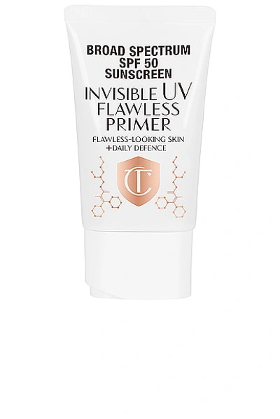 Charlotte Tilbury Broad Spectrum Spf 50 Sunscreen Invisible Uv Flawless Poreless Primer In White