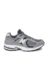 New Balance Gray 2002r Sneakers In Steel & Lead