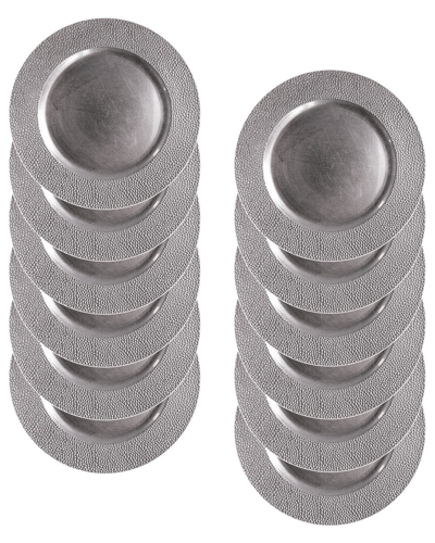 AMERICAN ATELIER AMERICAN ATELIER SET OF 12 CHARGER PLATES