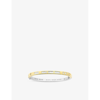 Apm Monaco Womens Toi Moi Morse Code Sterling-silver And Zirconia Bangle