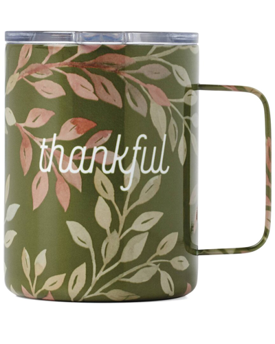 CAMBRIDGE CAMBRIDGE THANKFUL LEAVES INSULATED COFFEE MUG