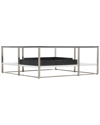 Bernhardt Lafayette Cocktail Table In Silver