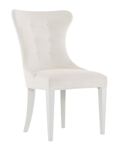 Bernhardt T Silhouette Side Chair In Eggshell