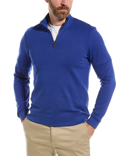 Ted Baker Antram 1/2-zip Pullover In Blue