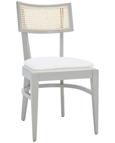 Safavieh Galway Cane Dining Chair In Grey