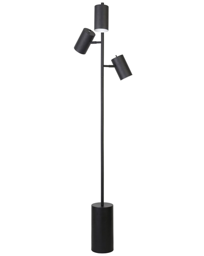 Abraham + Ivy Dorset 3-light Floor Lamp In Black