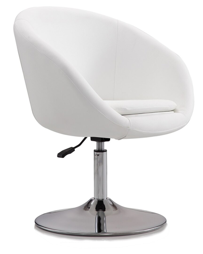 Manhattan Comfort Set Of 2 Hopper Swivel Adjustable Height Chairs
