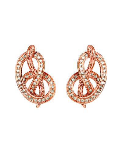 Le Vian 14k Rose Gold 0.31 Ct. Tw. Diamond Earrings