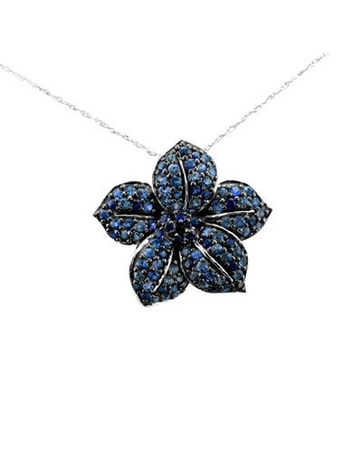 Le Vian 14k 2.30 Ct. Tw. Blueberry Sapphire Pendant Necklace