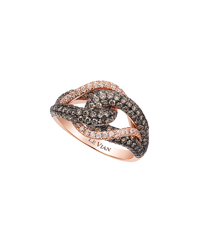 Le Vian 14k Rose Gold 1.51 Ct. Tw. Diamond Ring