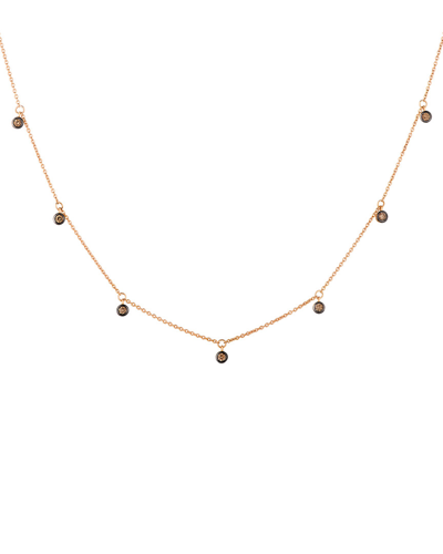 Le Vian 14k Rose Gold 0.31 Ct. Tw. Diamond Necklace