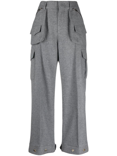 Ermanno Scervino Trousers In Grey