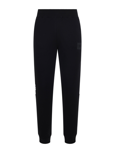 The North Face Logo Printed Track Trousers In Nero