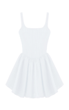 The New Arrivals Ilkyaz Ozel Marie A. Corset Mini Dress In White