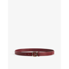 Claudie Pierlot Womens Logo-buckle Adjustable Leather Belt