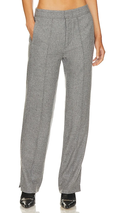 Rag & Bone Cameron Italian Wool Pant In Grey