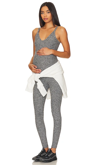 Year Of Ours Maternity Onesie In Grey