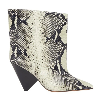 Isabel Marant Miyako Ankle Boots In Sand