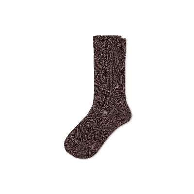 Bombas Dress Calf Sock In Dark Brown
