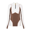 BALMAIN MINI MONOGRAM TECHNICAL TOP
