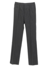 ALESSANDRA RICH ALESSANDRA RICH STRIPE DETAILED TAILORED TROUSERS