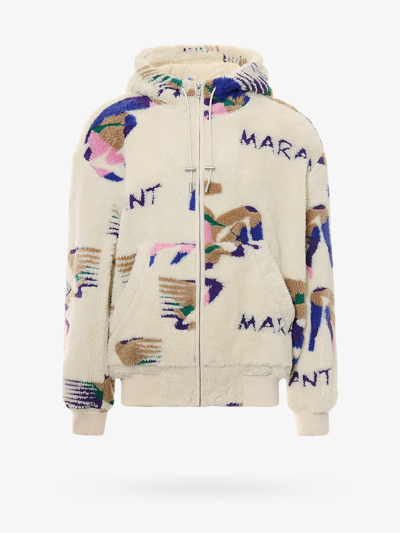 Isabel Marant Mikori Coat In Multicolour