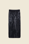 DOROTHEE SCHUMACHER MIDI SKIRT WITH SEQUINS