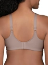 Vanity Fair Full Figure Beauty Back Smoother Wireless Bra 71380 In Coconut Toasted