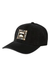 BILLABONG EMBROIDERED LOGO BASEBALL CAP