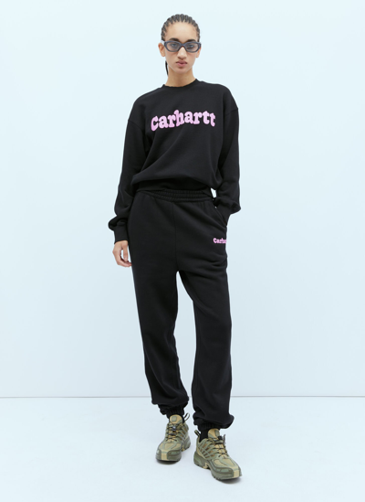 Carhartt Bubbles Track Pant In Black