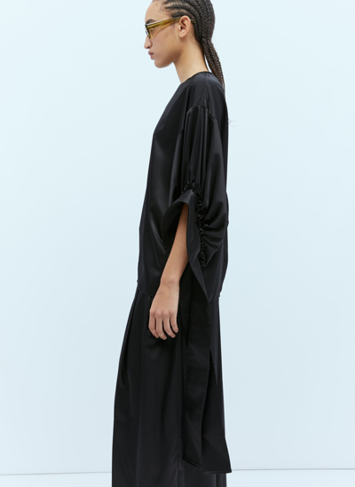 Jw Anderson Tab Sleeve Top In Black