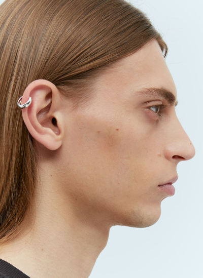 Tom Wood Thick Ear Cuff In Silver