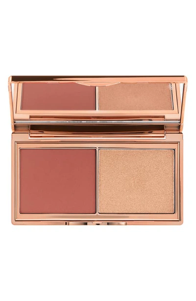 Charlotte Tilbury Hollywood Blush & Glow Face Palette In Tan/ Deep